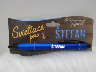 Svietiace pero Štefan