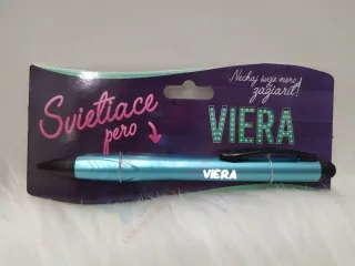 Svietiace pero Viera