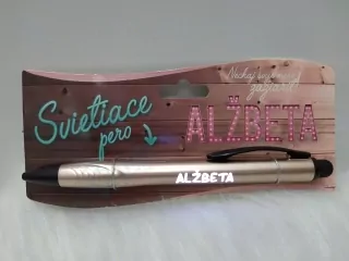 Svietiace pero Alžbeta 
