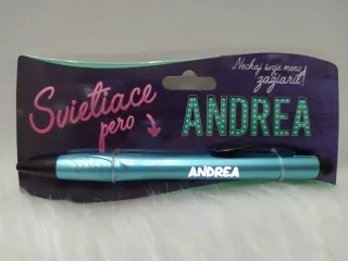 Svietiace pero Andrea