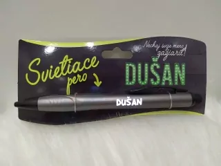 Svietiace pero Dušan