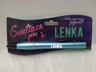Svietiace pero Lenka