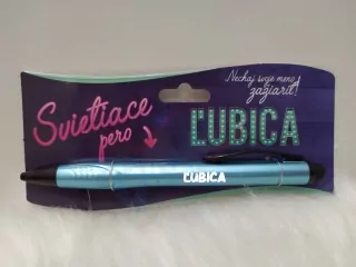 Svietiace pero Ľubica