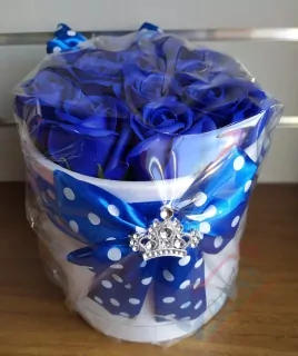 Mydlový flower box Blue13