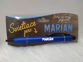 Svietiace pero Marián