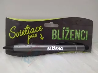 Svietiace pero Blíženci