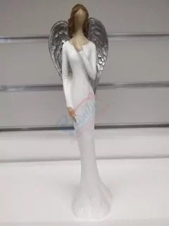 Anjel trblietavý biely