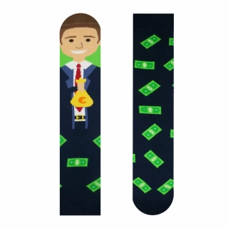 Veselé ponožky MONEY MAKER