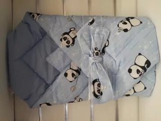 Zavinovačka pre bábätko modrá