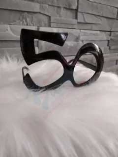 Narodeninové párty okuliare 50 čierne