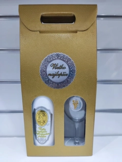 Darčeková sada víno + pohár 20
