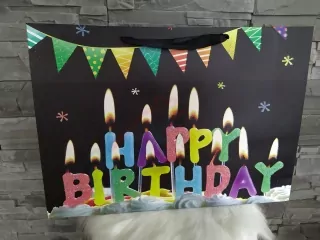 Darčeková taška Happy Birthday