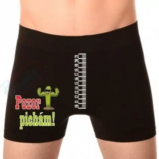 .Humorné boxerky Pozor pichám