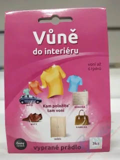 Vôňa do interiéru Vyprané prádlo