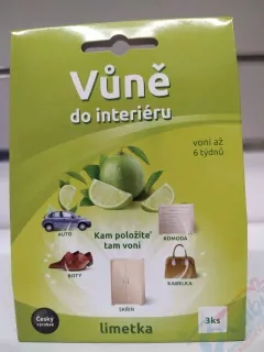 Vôňa do interiéru Limetka