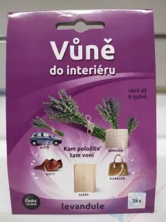 Vôňa do interiéru Levanduľa