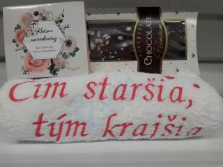 Darčekový set Čím staršia tým krajšia