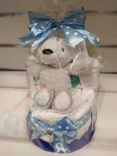 Plienková torta pre chlapčeka