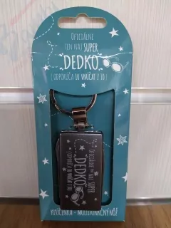 Multifunkčná kľúčenka pre dedka