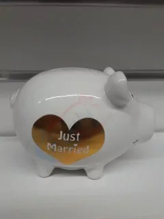 Pokladnička prasiatko - Just Married