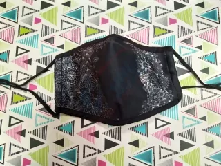 Rúško pre dospelých-kvietky