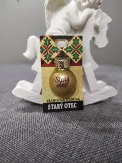 Vianočná gulička s nápisom Starý otec