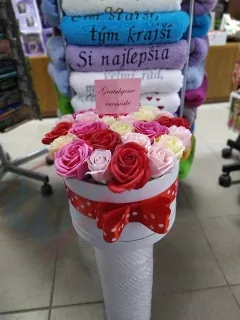 Mydlový box pre čerstvú mamičku