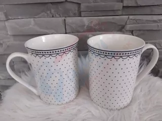 Set dvoch šálok Livello - čierny