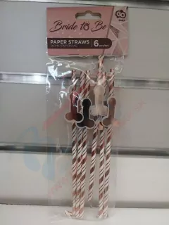 Papierové slamky s penisom