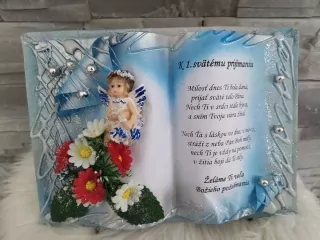 Knižka k 1. sv. prijímaniu-modrá