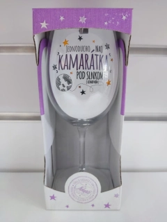 Pohár na víno- Naj kamarátke
