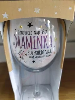 Pohár na víno-Najlepšej maminke