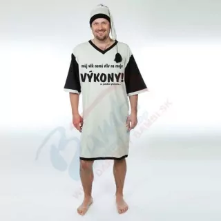 Nočná košeľa - Múj věk nemá vplyv na moje výkony...