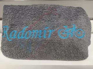 Osuška s menom Radomír