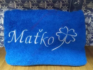 Osuška s menom Maťko