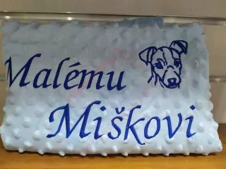 Vyšívaná deka - Malému Miškovi