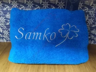 Osuška s menom Samko