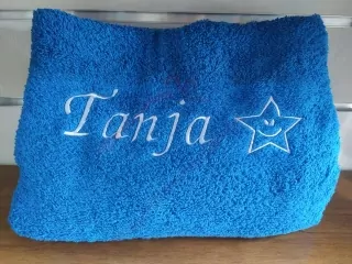 Osuška s menom Tanja