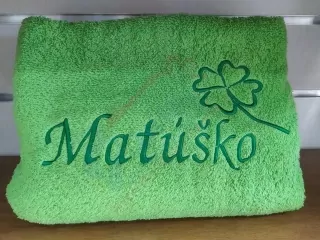 Osuška s menom Matúško