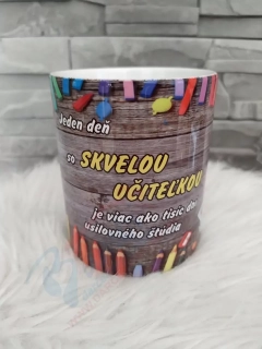 Hrnček - Jeden deň so skvelou učiteľkou...