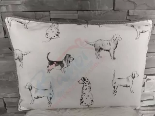 Vankúš s výplňou - milovník psíkov