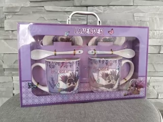 Keramická sada - lavender
