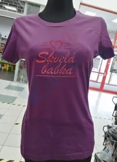 Vyšívané tričko - skvelá babka