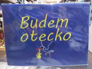 Vyšívané tričko Budem otecko
