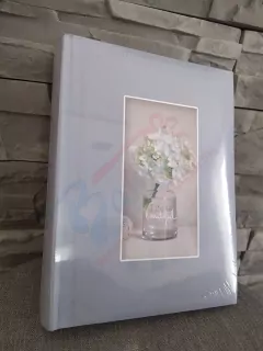 Modrý fotoalbum