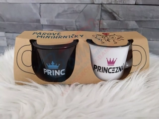 Párové minihrnčeky Princ a Princezná