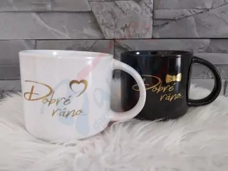 Párové hrnčeky Dobré ráno