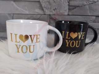 Párové hrnčeky I love you