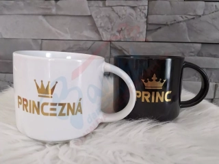 Párové hrnčeky Princ a Princezná