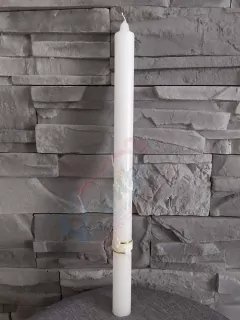 Sviečka s kvetinkami